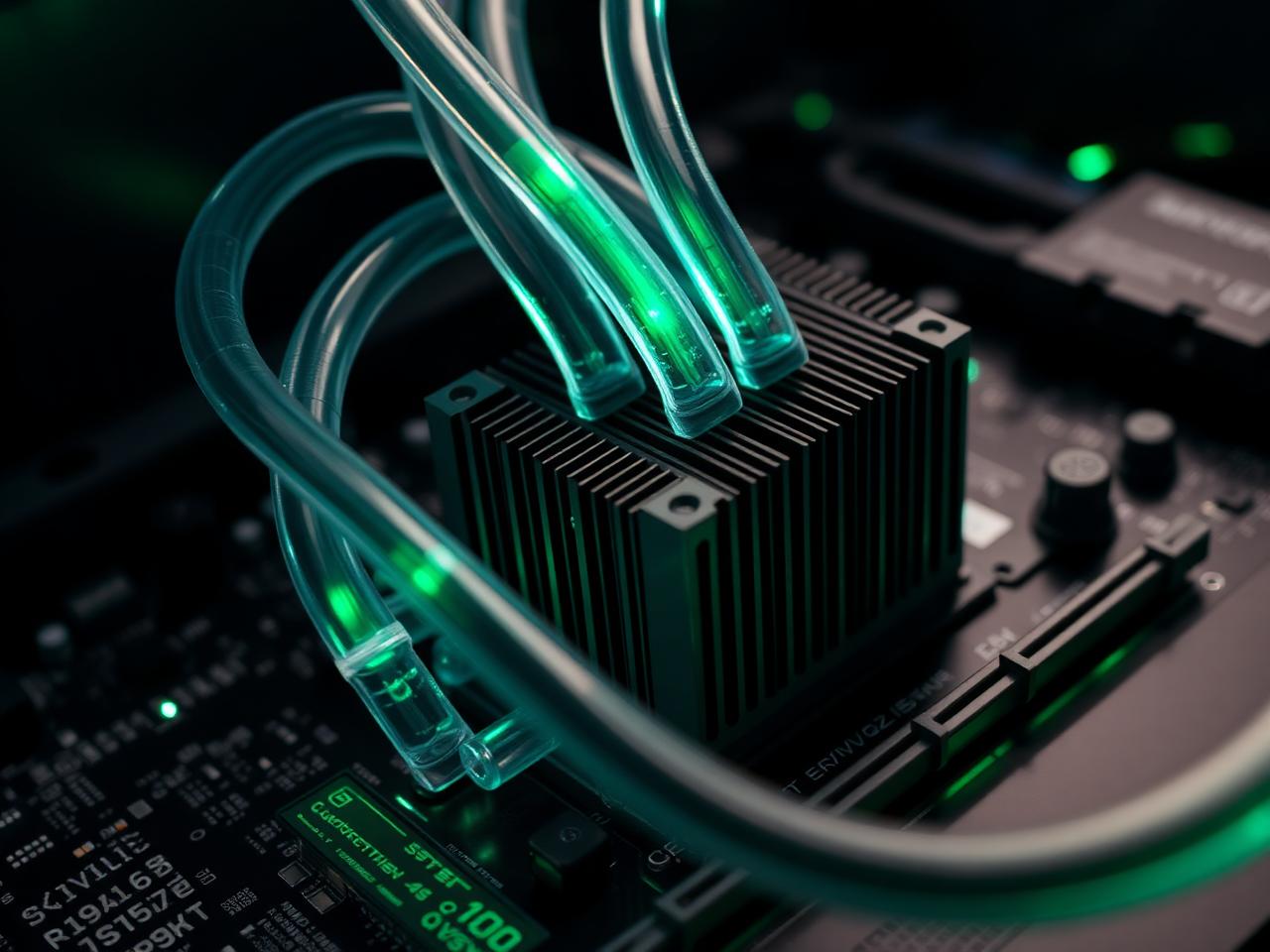 Liquid cooling cold plates on a server board